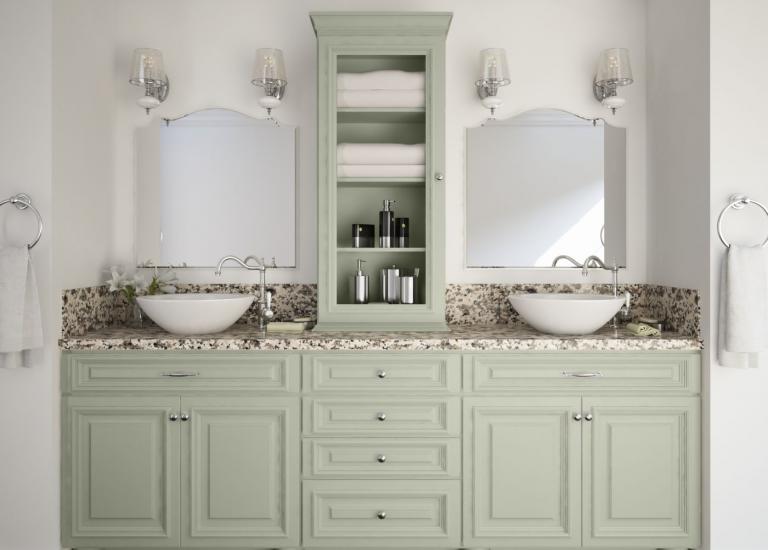 Semi Custom Bathroom Vanity Cabinets