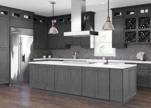 Stone Grey Kitchen Cabinets