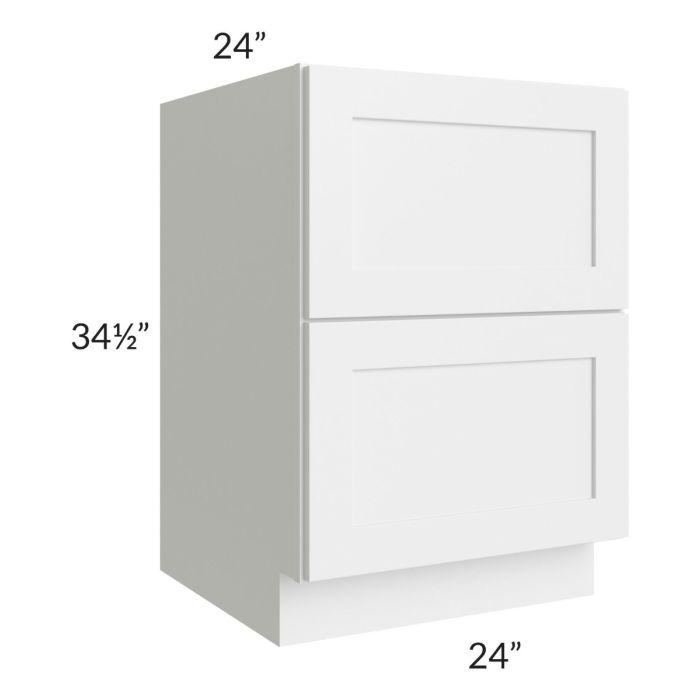 2 Drawer Base Cabinet 24