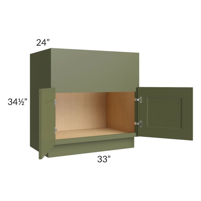 2 door apron sink base cabinet (*sink not included)