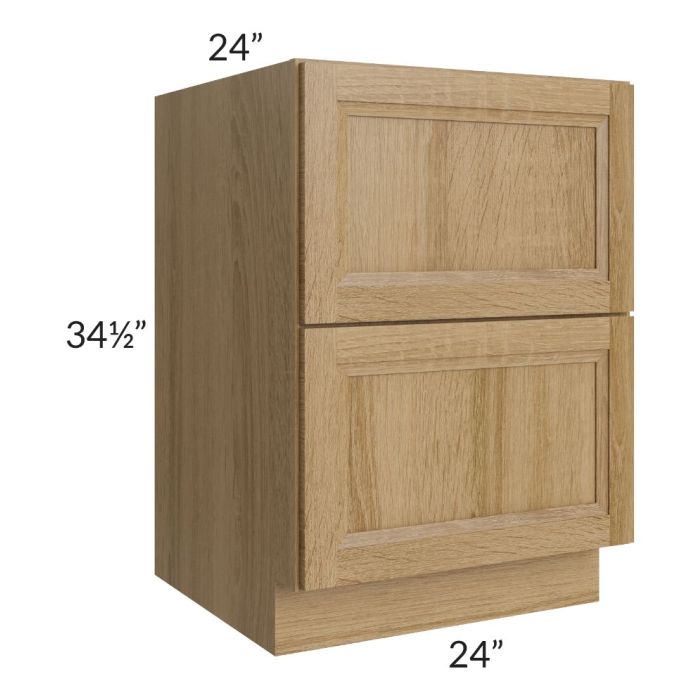 2 Drawer Base Cabinet 24