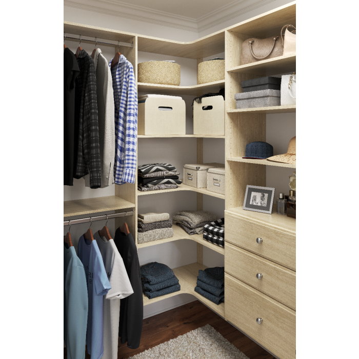 Optimizing Closet Space with The Container Store - A Mix of Min