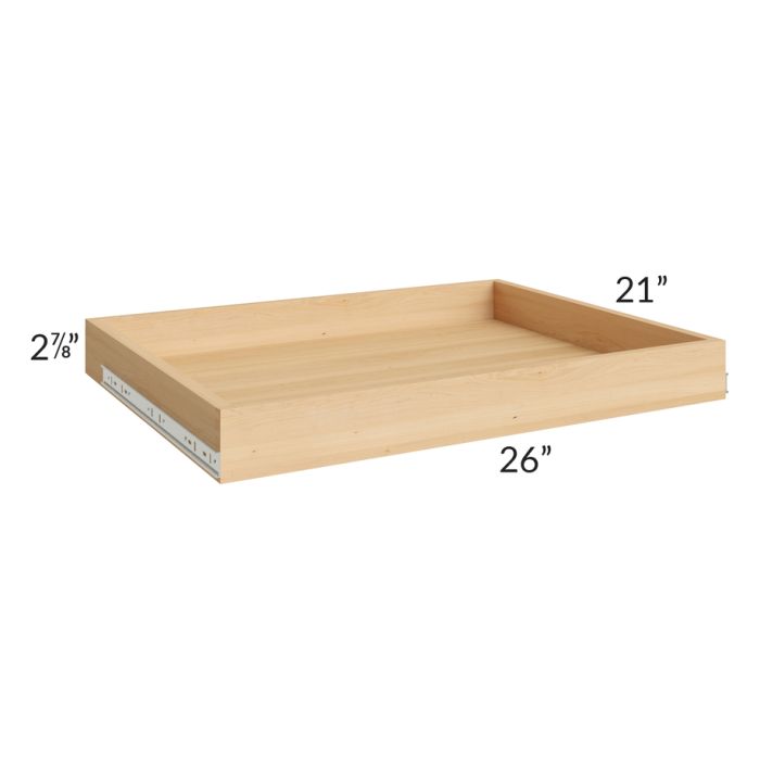 White Shaker Pull Out Shelf (Rollout Tray)