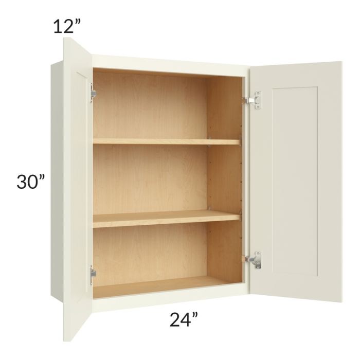 Linen Shaker 24x30 Wall Cabinet