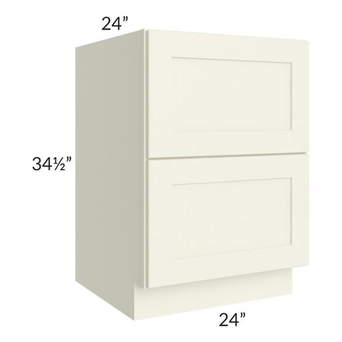 2 Drawer Base Cabinet 24