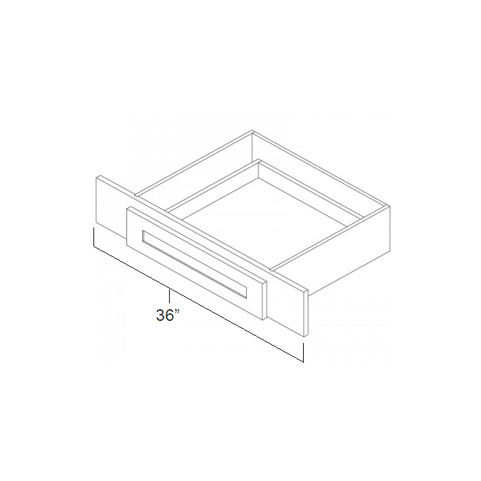 RTA Under Counter Knee Drawer 36