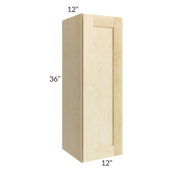 Unfinished Shaker 12x36 Wall Cabinet | The RTA Store