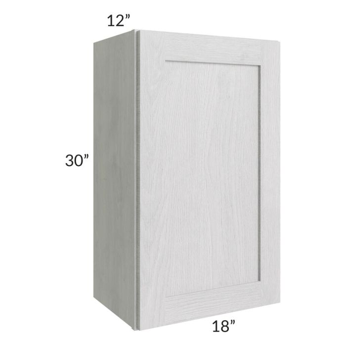 Heather Grey Shaker 18x30 Wall Cabinet