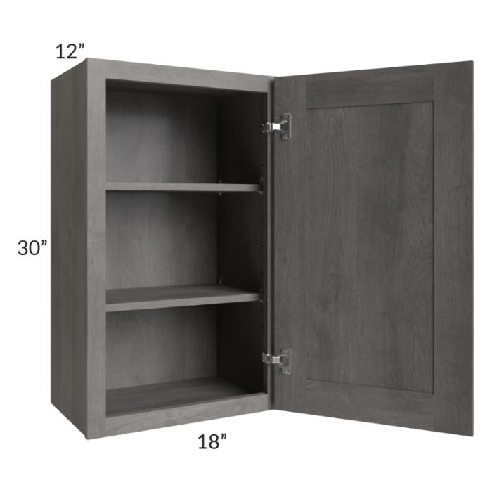 Providence Slate Grey 18x30 Wall Cabinet