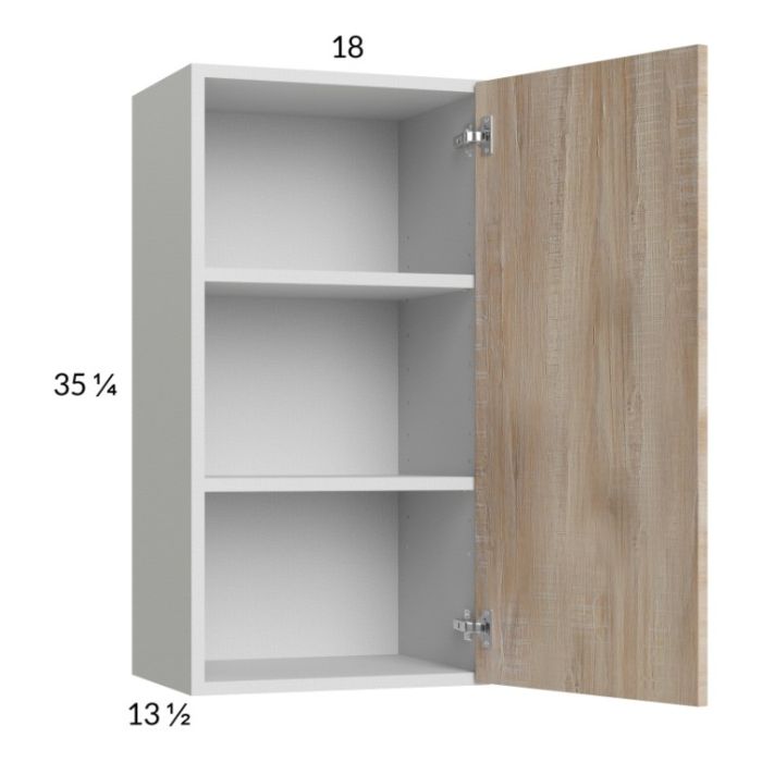 Euro Sand 18x35-1/4 Wall Cabinet