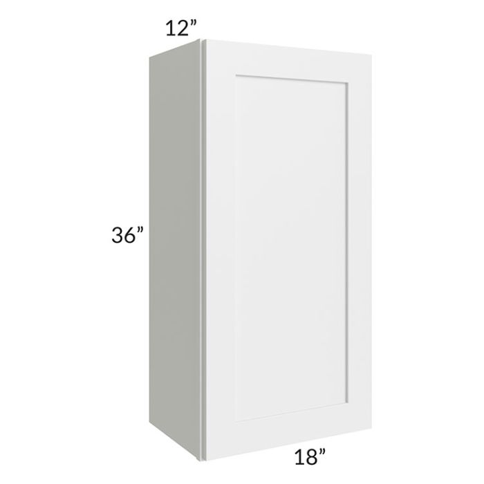 Vail White Shaker 18x36 Wall Cabinet