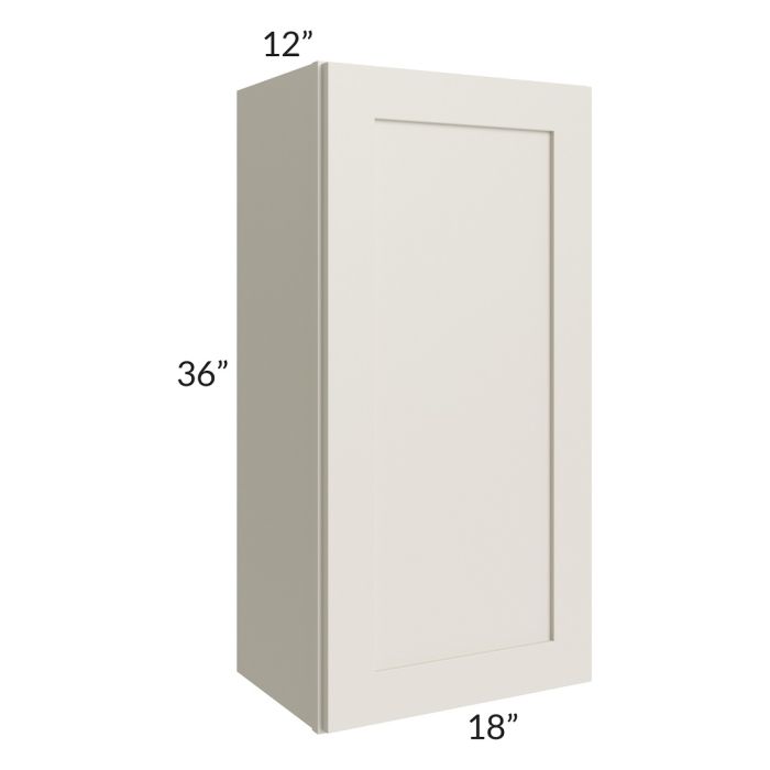 Asheville Cloud Shaker 18x36 Wall Cabinet