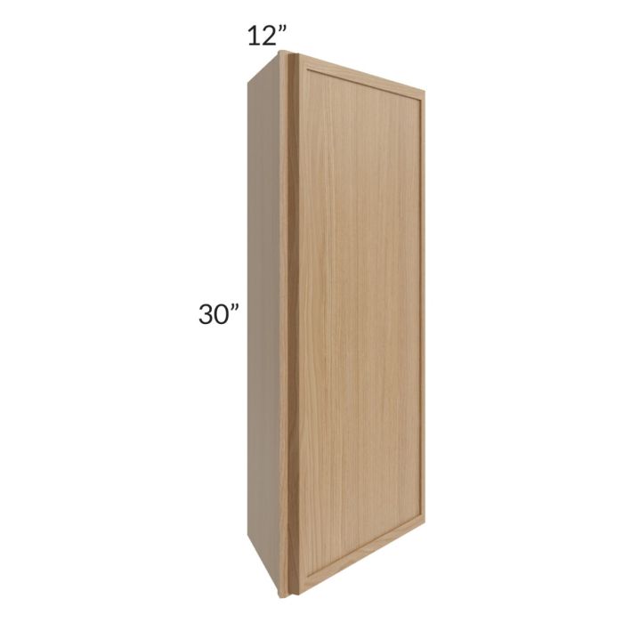 Township Rift Oak 12x30 Wall End Angle Cabinet