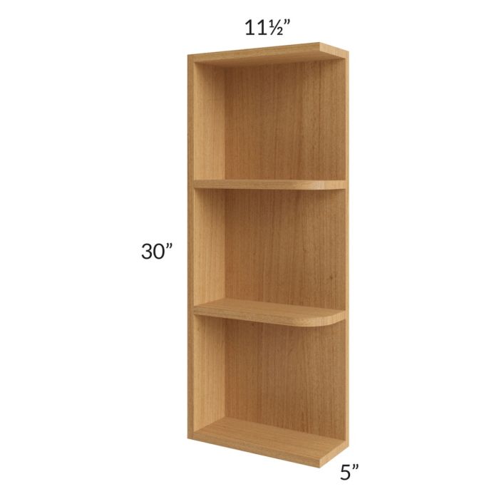 Open Shelf End Wall Cabinet