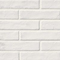 Brickstone White Brick 2 x 10 Porcelain Tile