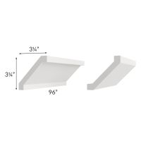 Imperial Cloud Extra Large Cove Crown Molding