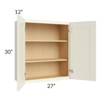Linen Shaker 27x30 Wall Cabinet