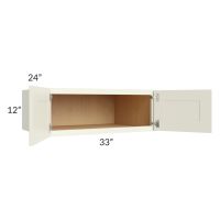 Linen Shaker 33x12x24 Wall Cabinet