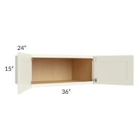 Linen Shaker 36x15x24 Wall Cabinet 