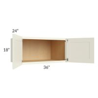 Linen Shaker 36x18x24 Wall Cabinet 