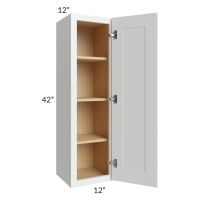 Lakewood White 12x42 Wall Cabinet