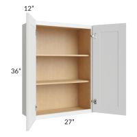 Lakewood White 27x36 Wall Cabinet
