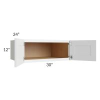 Lakewood White 30x12x24 Wall Cabinet
