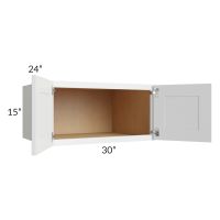 Lakewood White 30x15x24 Wall Cabinet