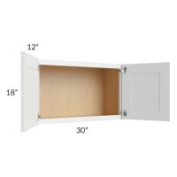 Lakewood White 30x18 Wall Cabinet 
