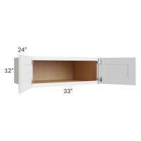 Lakewood White 33x12x24 Wall Cabinet