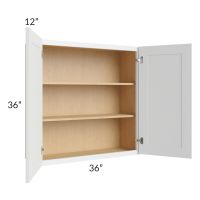Lakewood White 36x36 Wall Cabinet