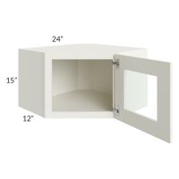 Linen Shaker 24x15 Decorative Wall Diagonal Corner Cabinet