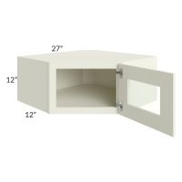 Linen Shaker 27x12 Decorative Wall Diagonal Corner Cabinet 