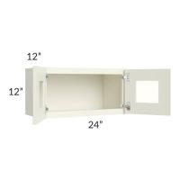 Linen Shaker 24x12 Decorative Wall Cabinet